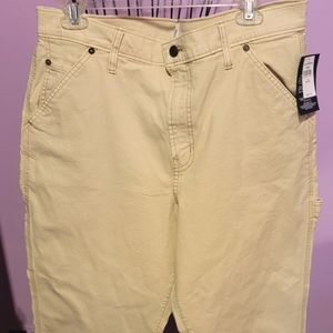 Gap khaki denim crop jeans